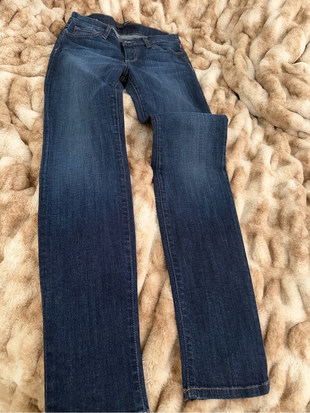 Joe's Jeans Straight-Leg Dark Blue Denim